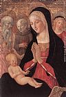 Madonna and Child with Saints and Angels by Francesco Di Giorgio Martini